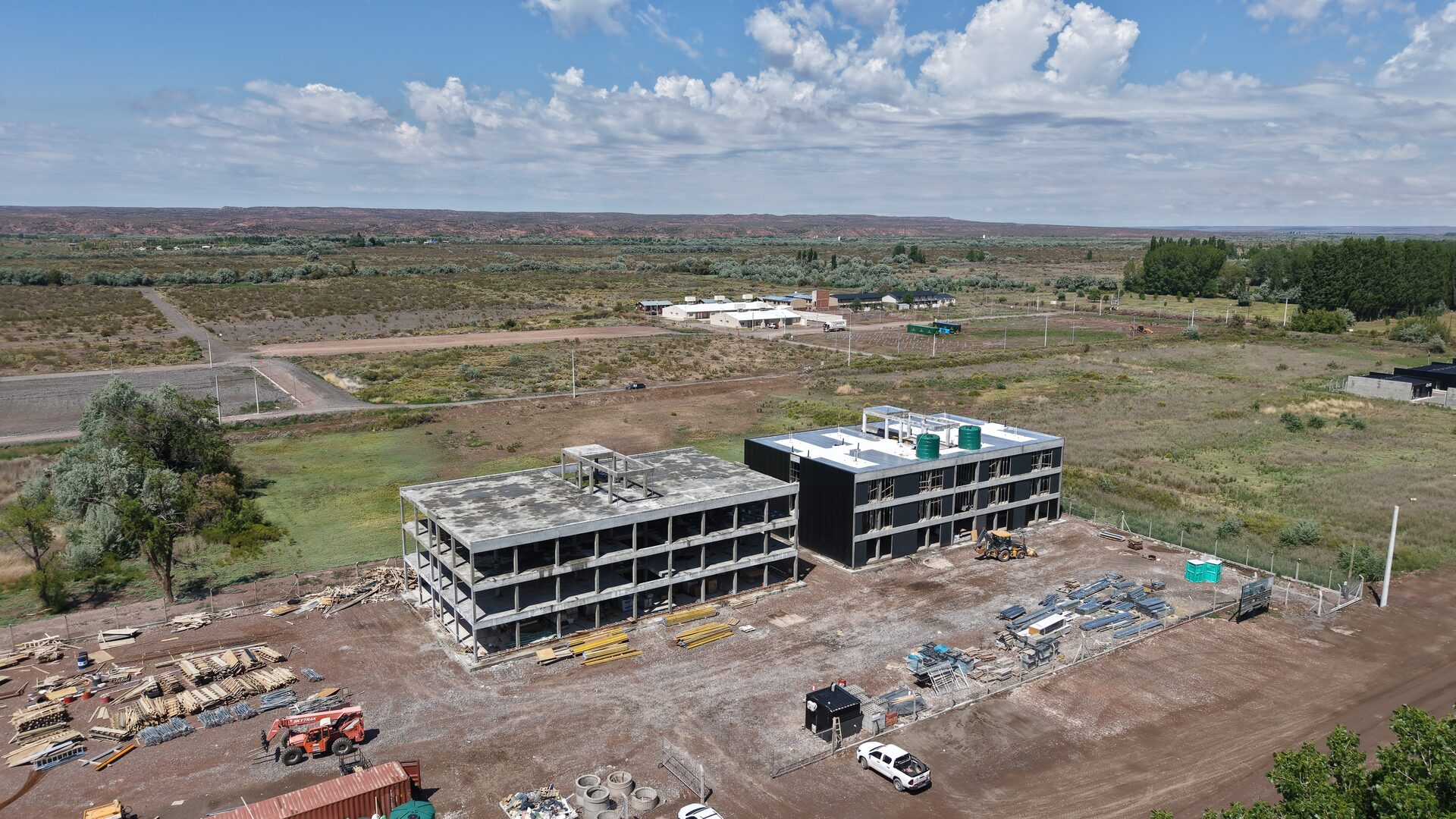 Entre Bardas II - Avance de obra drone