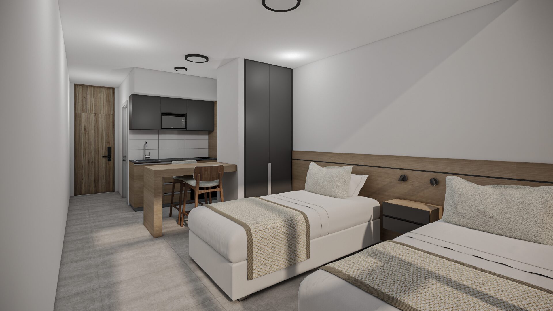 Entre Bardas II - Render exterior